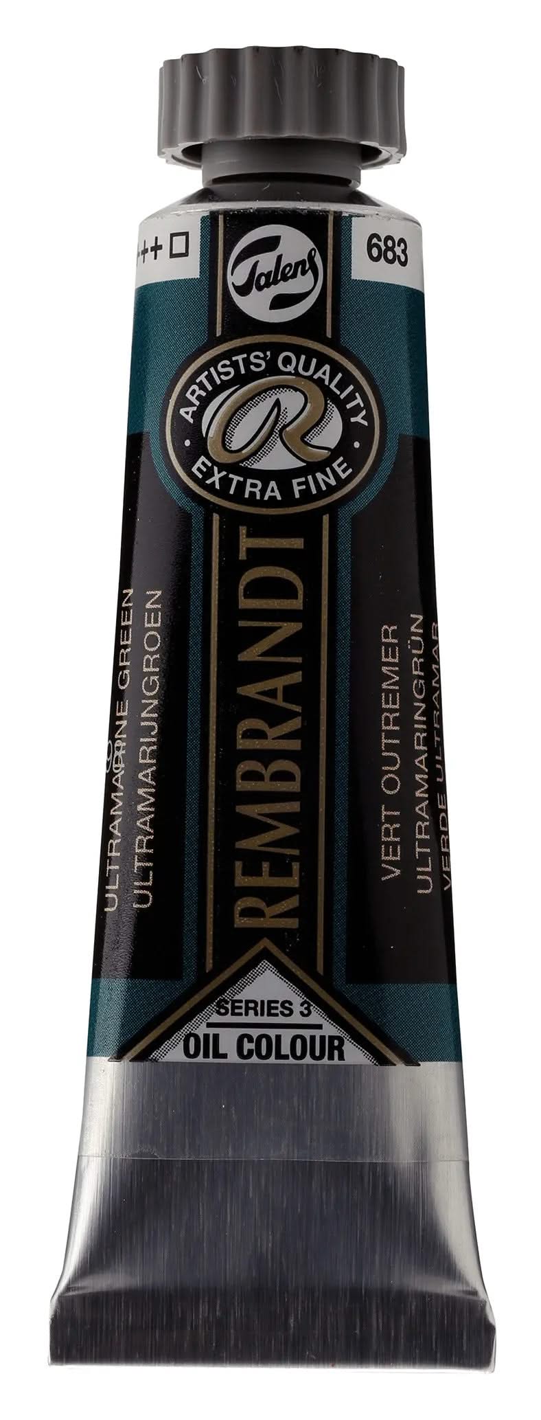Rembrandt Ölfarbe Tube 40 ml Ultramaringrün 683 - Kidis Art