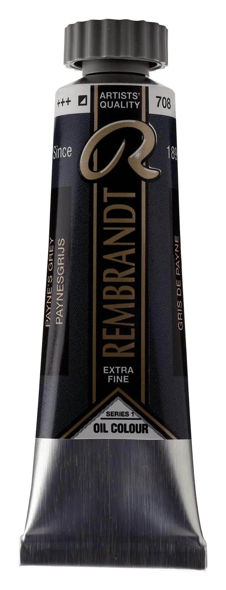 Rembrandt Ölfarbe Tube 40 ml Paynegrau 708 - Kidis Art