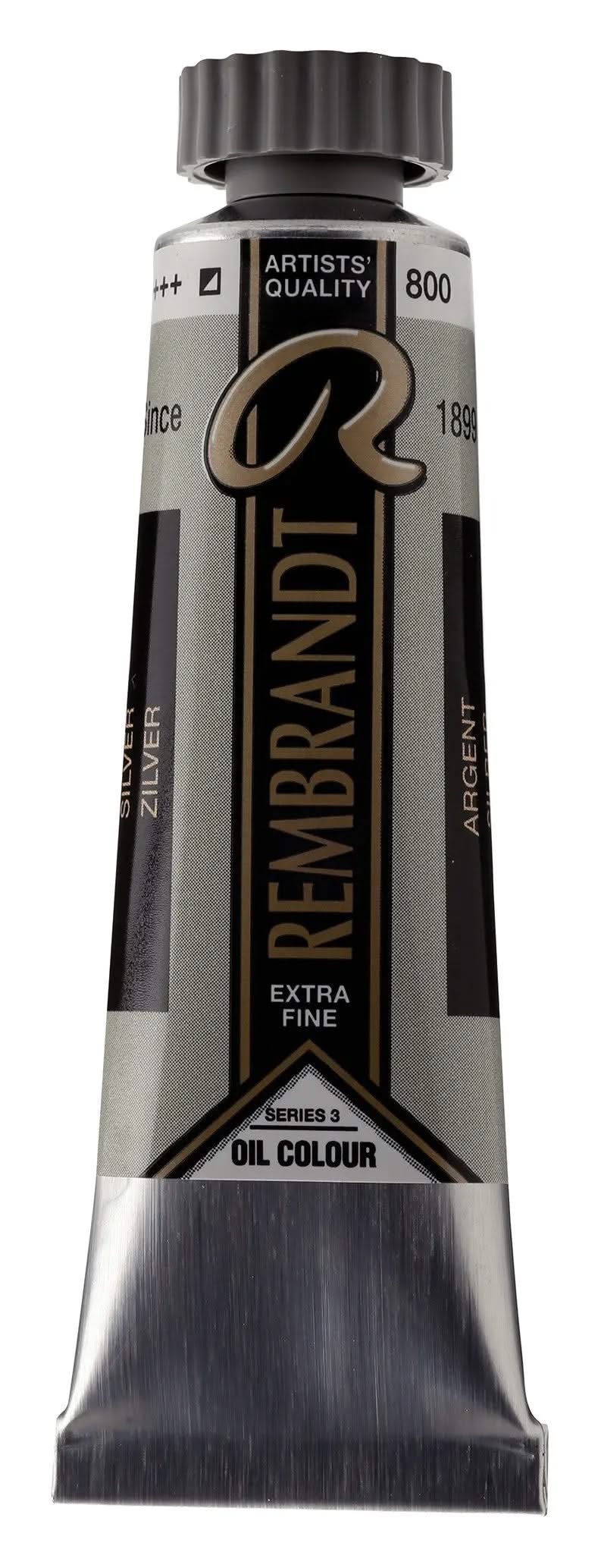 Rembrandt Ölfarbe Tube 40 ml Silber 800 - Kidis Art