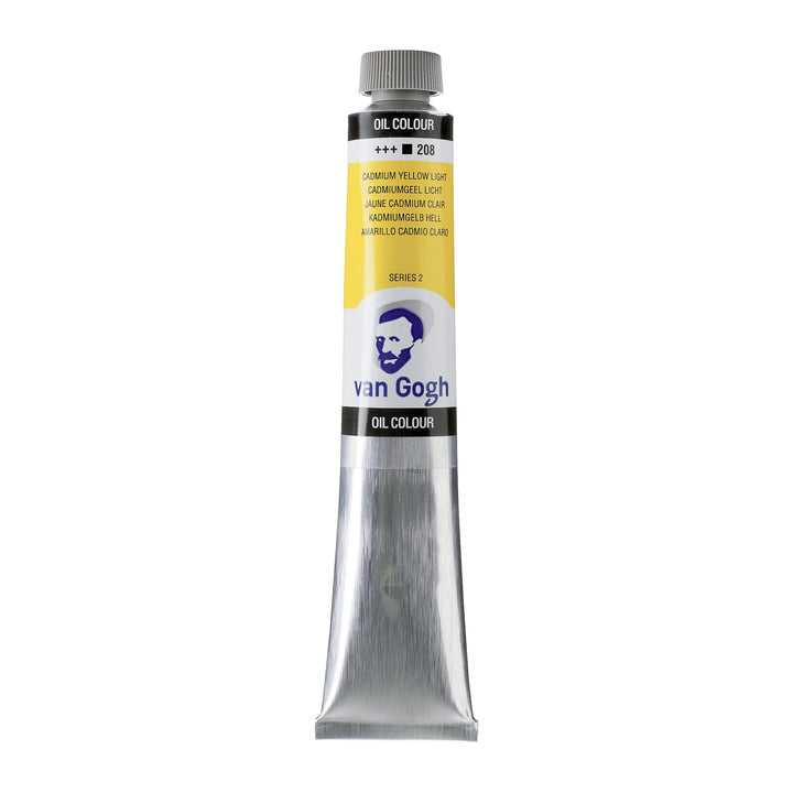 Van Gogh Ölfarbe Tube 60 ml Kadmiumgelb Hell 208 - Kidis Art