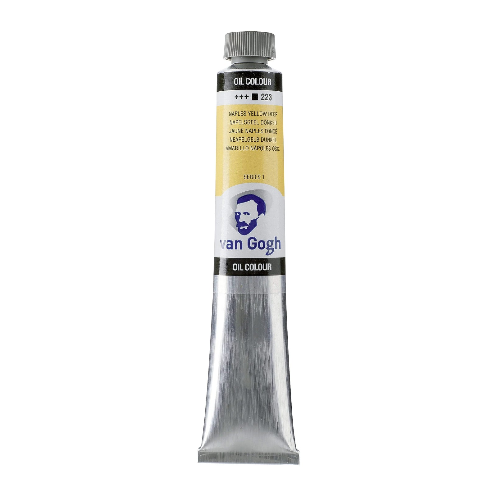 Van Gogh Ölfarbe Tube 200 ml Neapelgelb Dunkel 223 - Kidis Art
