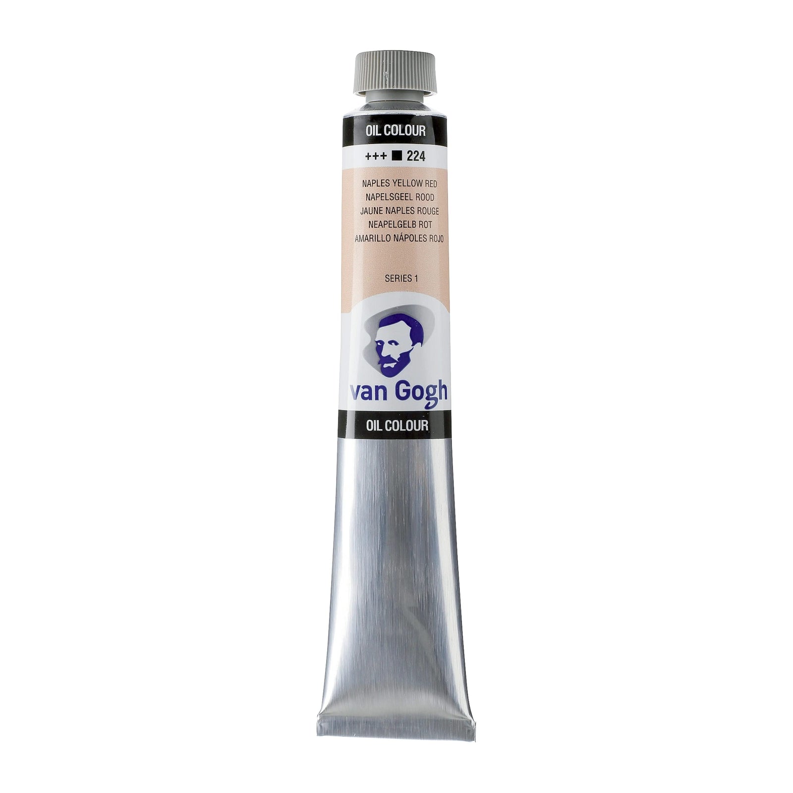 Van Gogh Ölfarbe Tube 200 ml Neapelgelb Rot 224 - Kidis Art