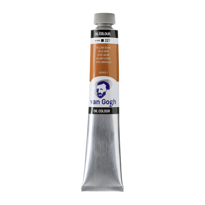 Van Gogh Ölfarbe Tube 200 ml Gelber Ocker 227 - Kidis Art