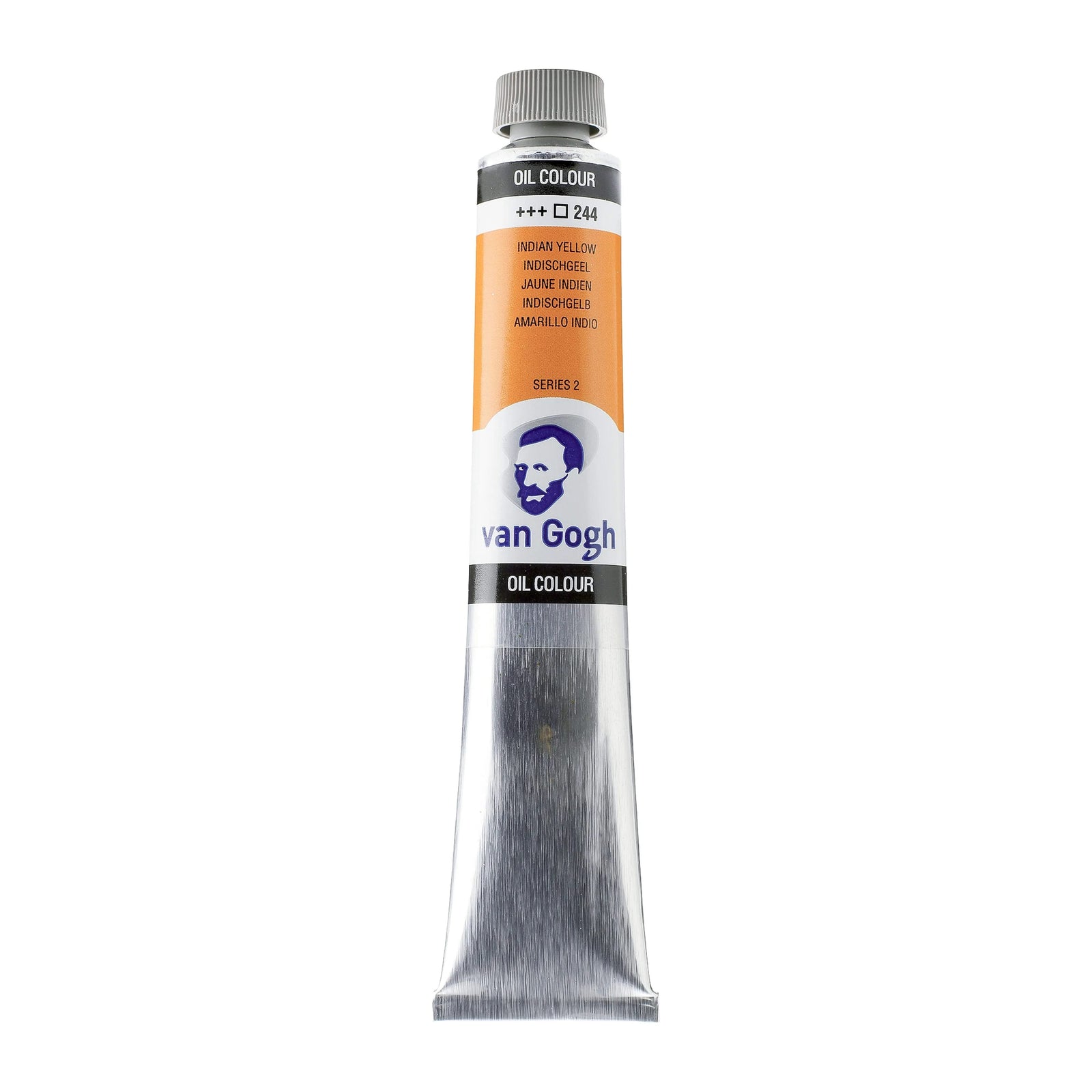 Van Gogh Ölfarbe Tube 200 ml Indischgelb 244 - Kidis Art
