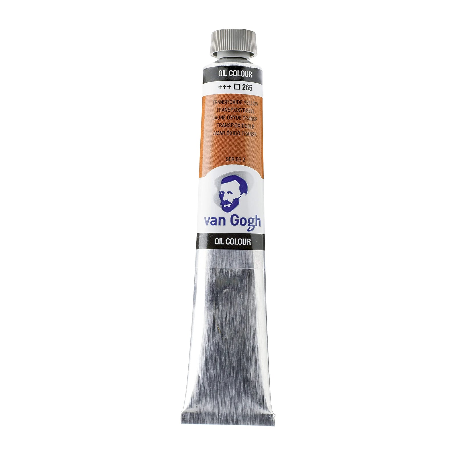 Van Gogh Ölfarbe Tube 60 ml Transparentoxidgelb 265 - Kidis Art