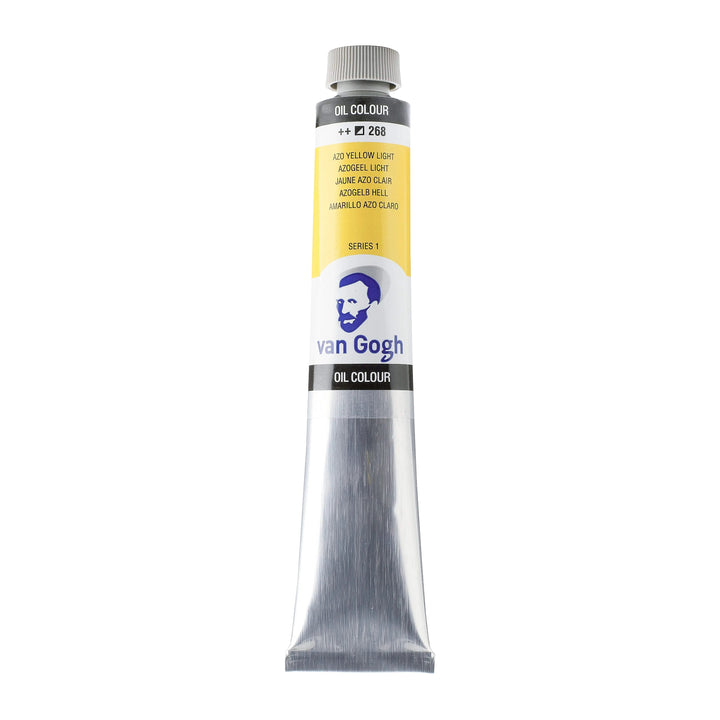 Van Gogh Ölfarbe Tube 60 ml Azogelb Hell 268 - Kidis Art