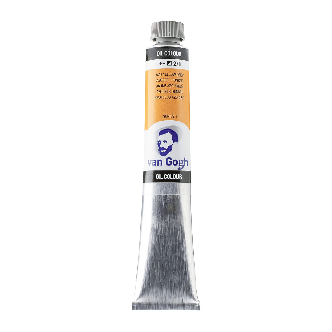 Van Gogh Ölfarbe Tube 20 ml Azogelb Dunkel 270 - Kidis Art