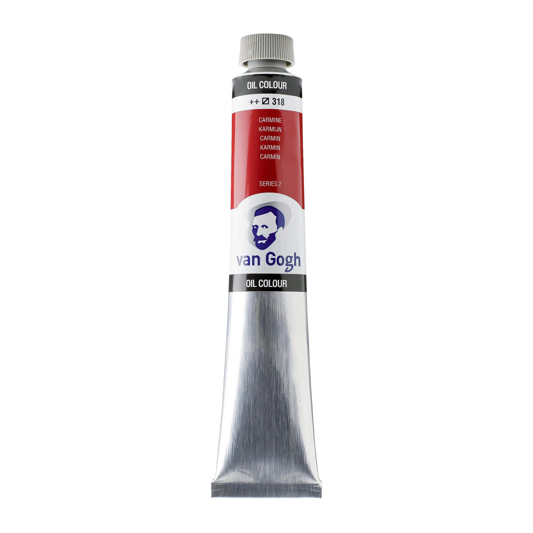 Van Gogh Ölfarbe Tube 200 ml Karmin 318 - Kidis Art