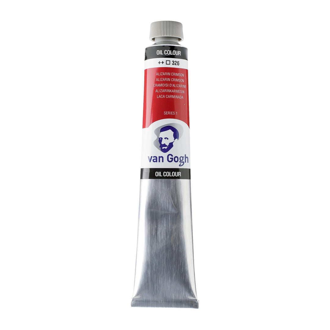 Van Gogh Ölfarbe Tube 200 ml Alizarinkarmesin 326 - Kidis Art