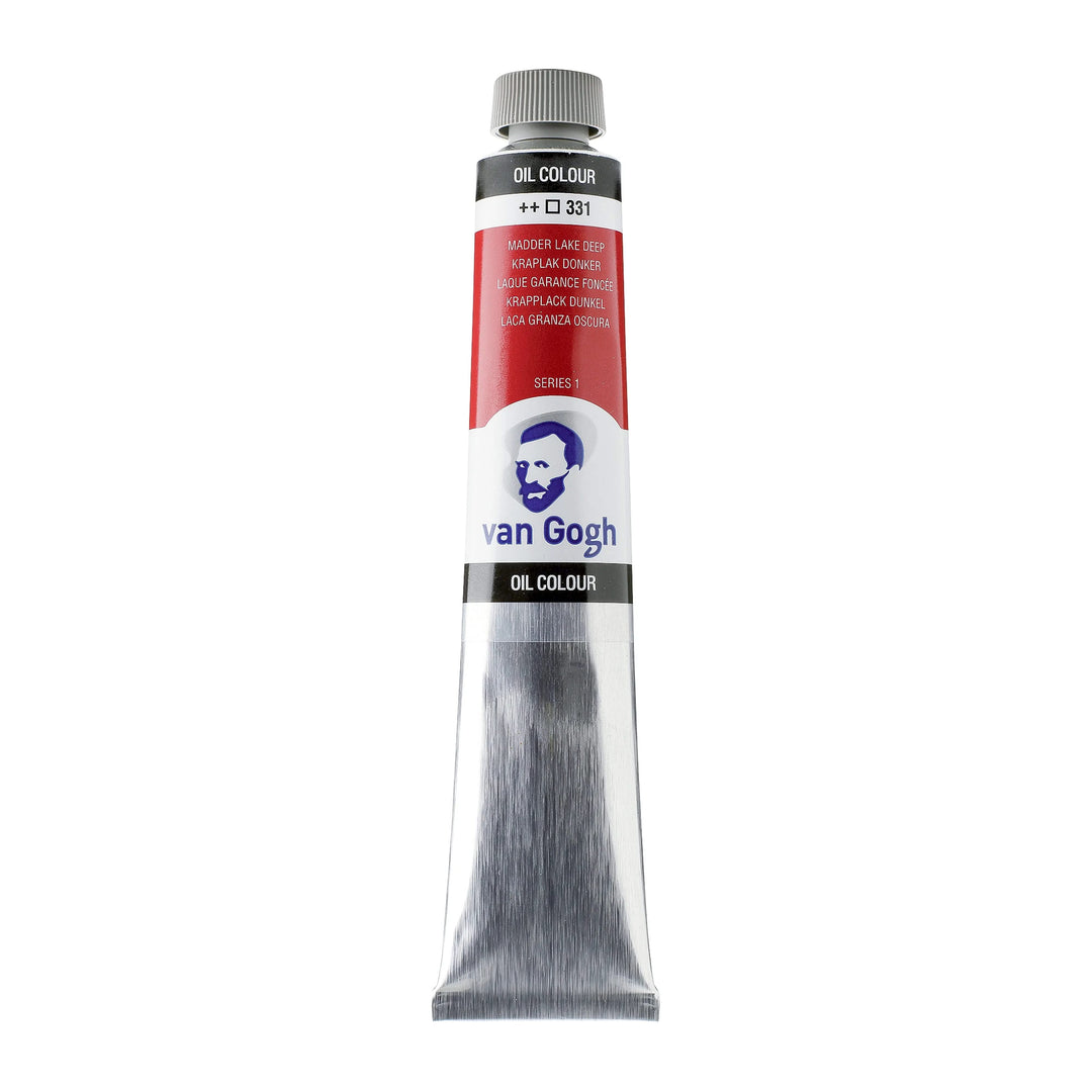 Van Gogh Ölfarbe Tube 200 ml Krapplack Dunkel 331 - Kidis Art