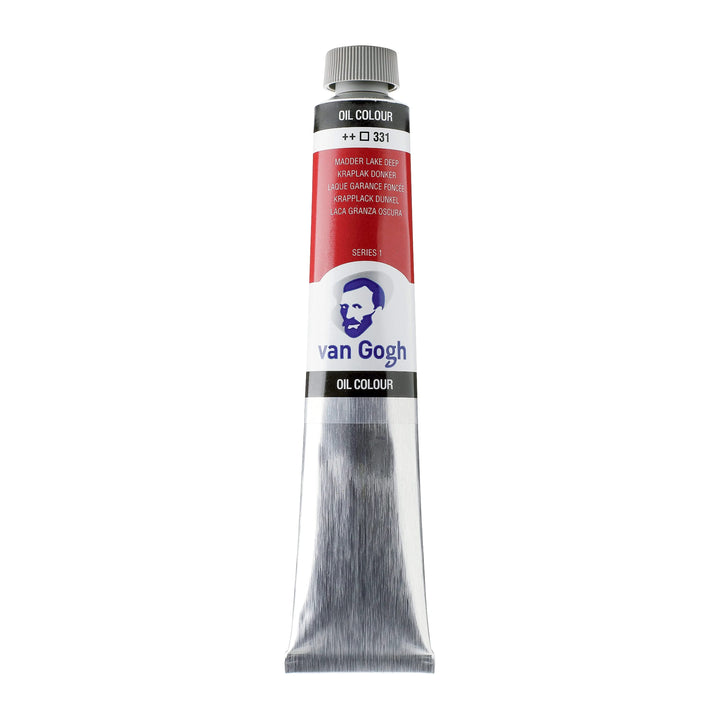 Van Gogh Ölfarbe Tube 200 ml Krapplack Dunkel 331 - Kidis Art