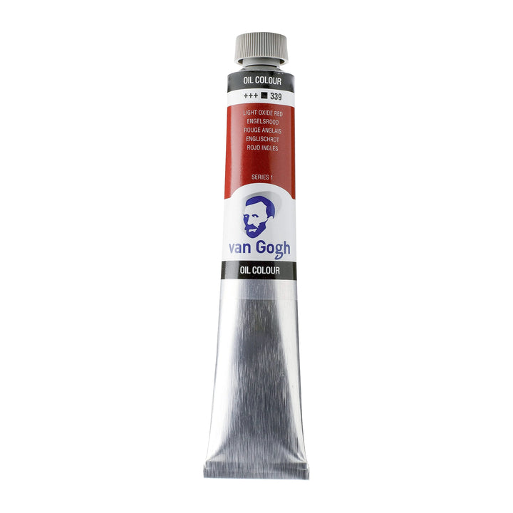 Van Gogh Ölfarbe Tube 60 ml Englischrot 339 - Kidis Art