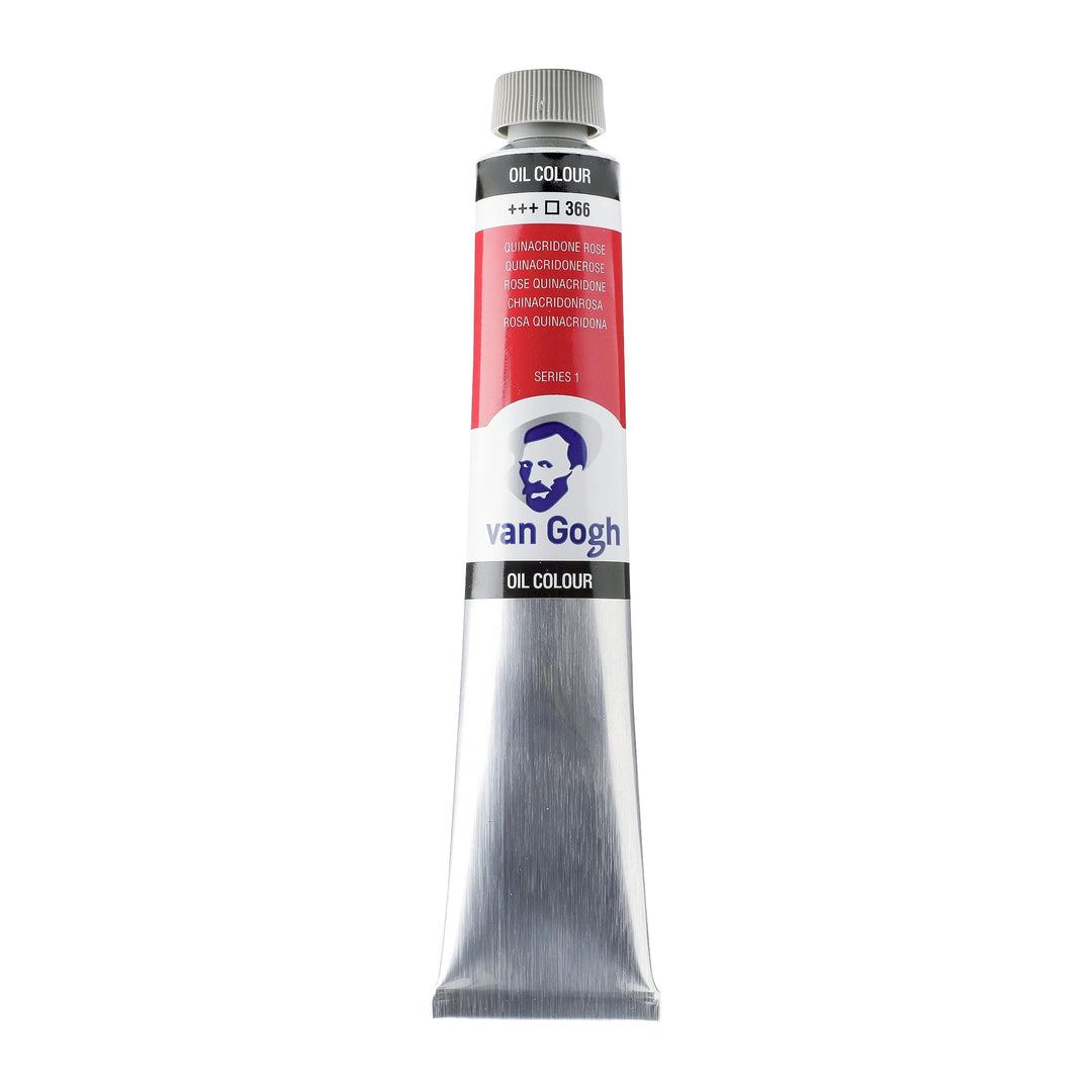 Van Gogh Ölfarbe Tube 60 ml Chinacridonrosa (Primär) 366 - Kidis Art