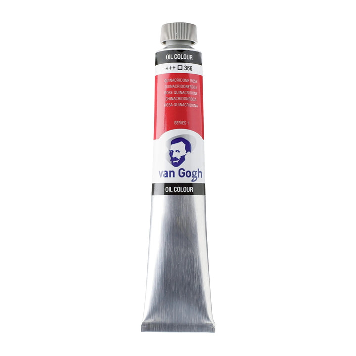 Van Gogh Ölfarbe Tube 60 ml Chinacridonrosa (Primär) 366 - Kidis Art