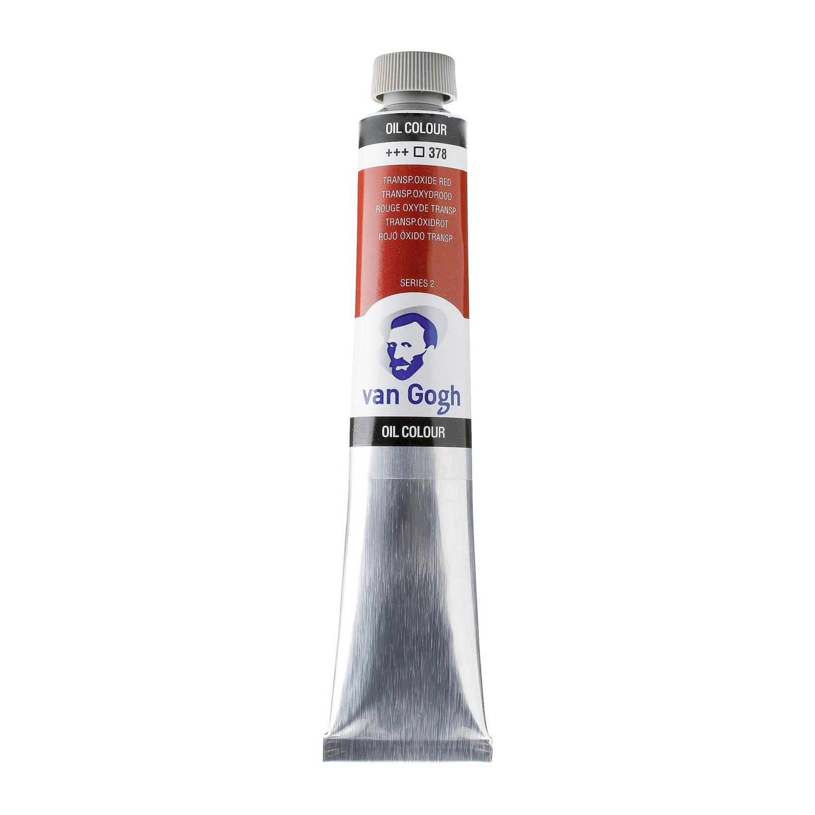 Van Gogh Ölfarbe Tube 20 ml Transparentoxidrot 378 - Kidis Art
