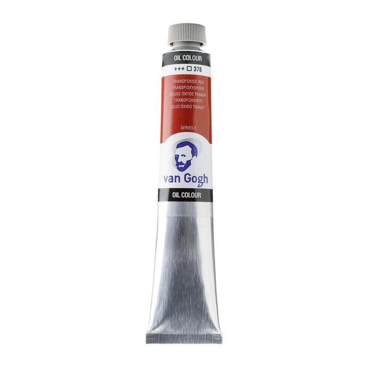 Van Gogh Ölfarbe Tube 20 ml Transparentoxidrot 378 - Kidis Art