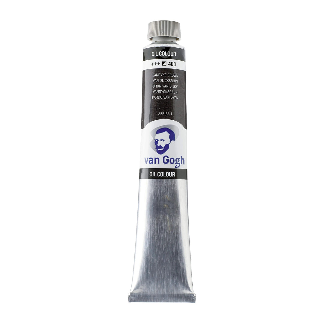 Van Gogh Ölfarbe Tube 20 ml Vandyckbraun 403 - Kidis Art