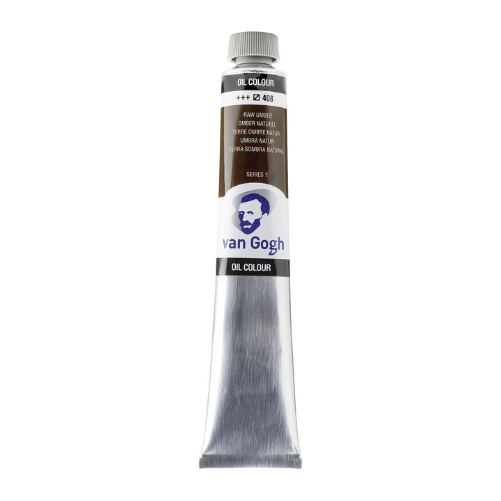 Van Gogh Ölfarbe Tube 20 ml Umbra Natur 408 - Kidis Art