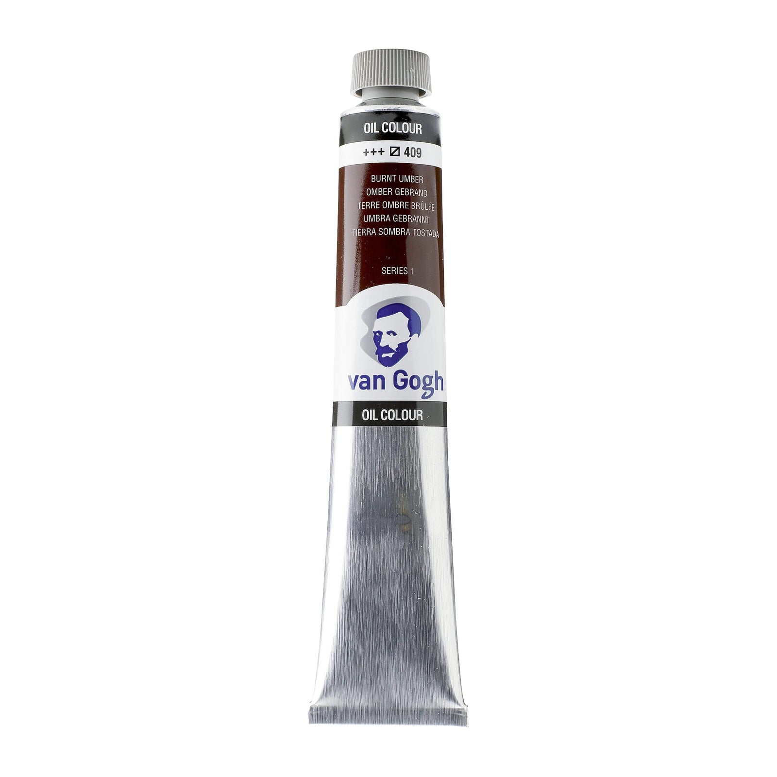 Van Gogh Ölfarbe Tube 200 ml Umbra Gebrannt 409 - Kidis Art