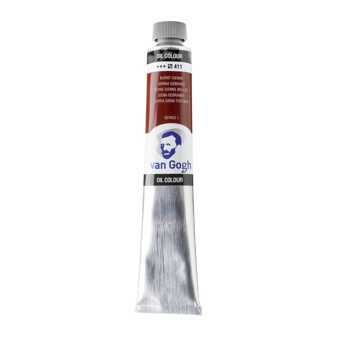 Van Gogh Ölfarbe Tube 20 ml Siena Gebrannt 411 - Kidis Art