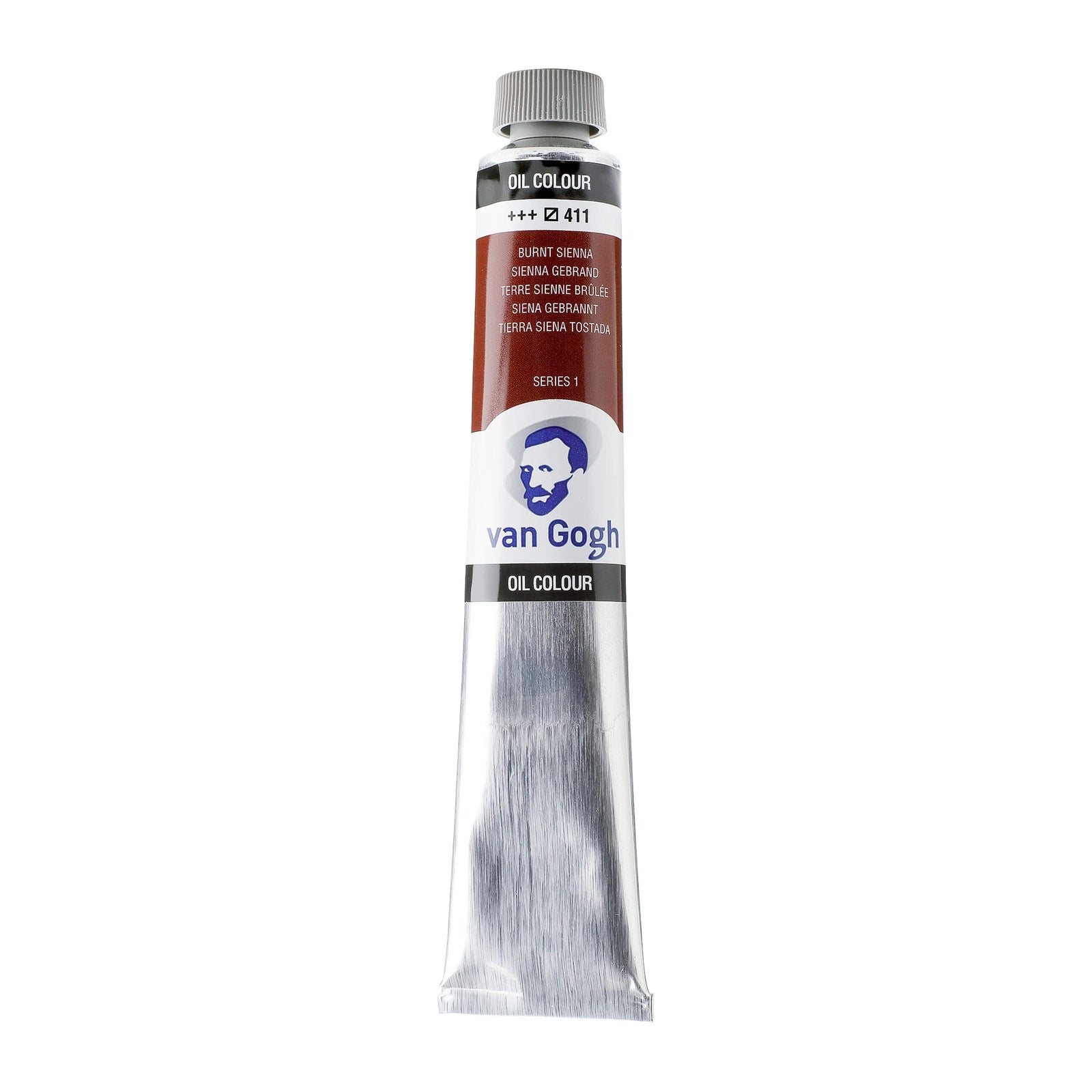 Van Gogh Ölfarbe Tube 200 ml Siena Gebrannt 411 - Kidis Art