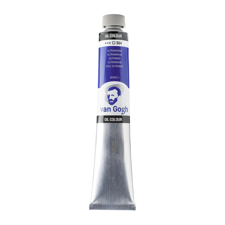 Van Gogh Ölfarbe Tube 200 ml Ultramarin 504 - Kidis Art