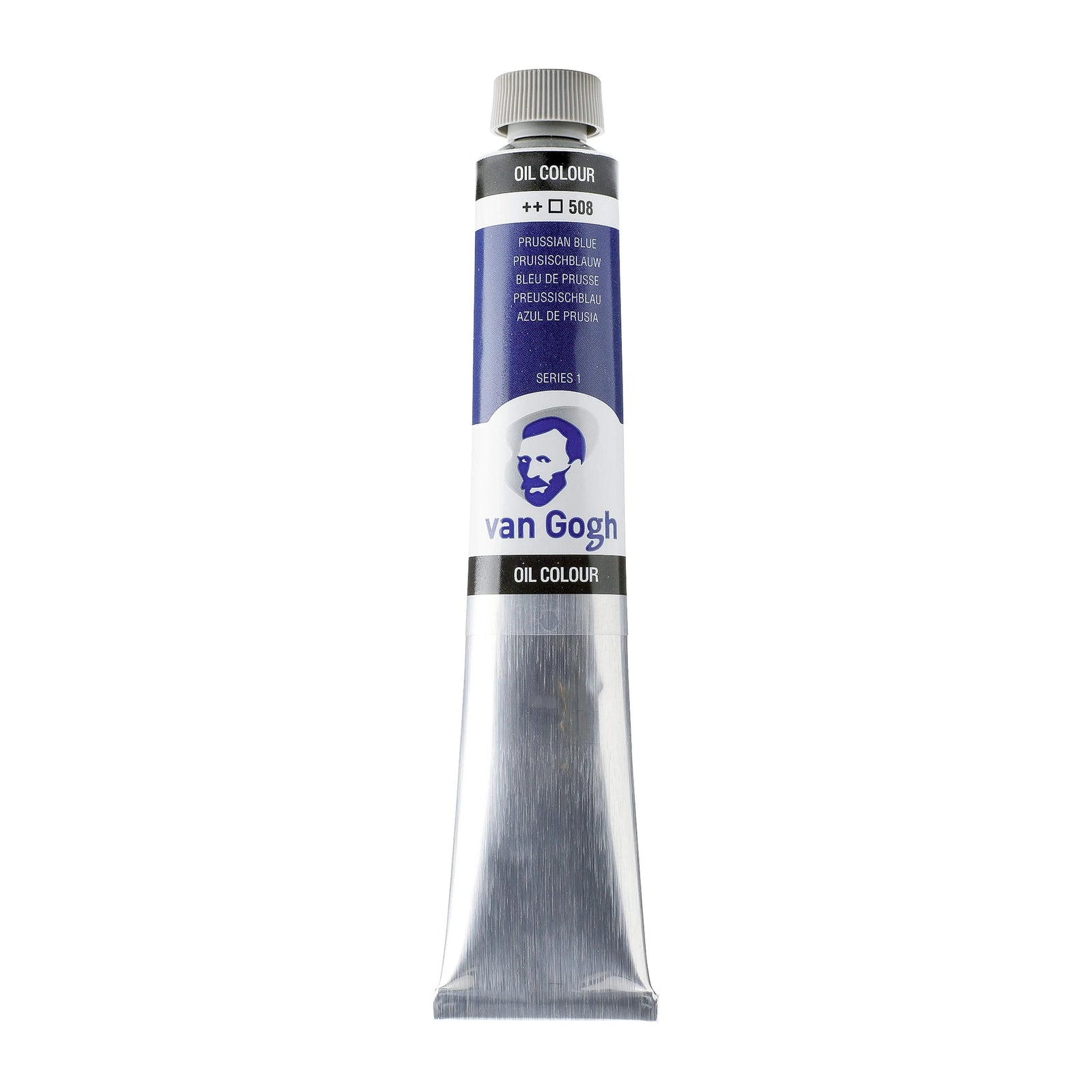 Van Gogh Ölfarbe Tube 200 ml Preussischblau 508 - Kidis Art