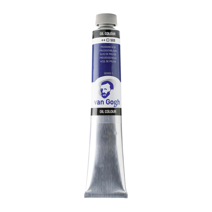 Van Gogh Ölfarbe Tube 200 ml Preussischblau 508 - Kidis Art