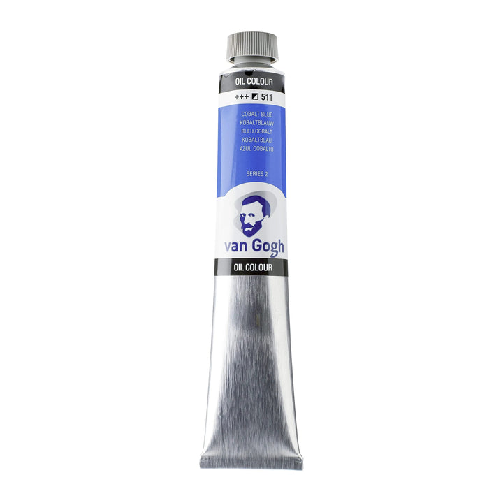 Van Gogh Ölfarbe Tube 200 ml Kobaltblau 511 - Kidis Art