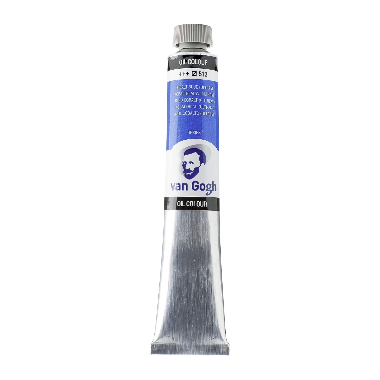 Van Gogh Ölfarbe Tube 200 ml Kobaltblau (Ultramarin) 512 - Kidis Art