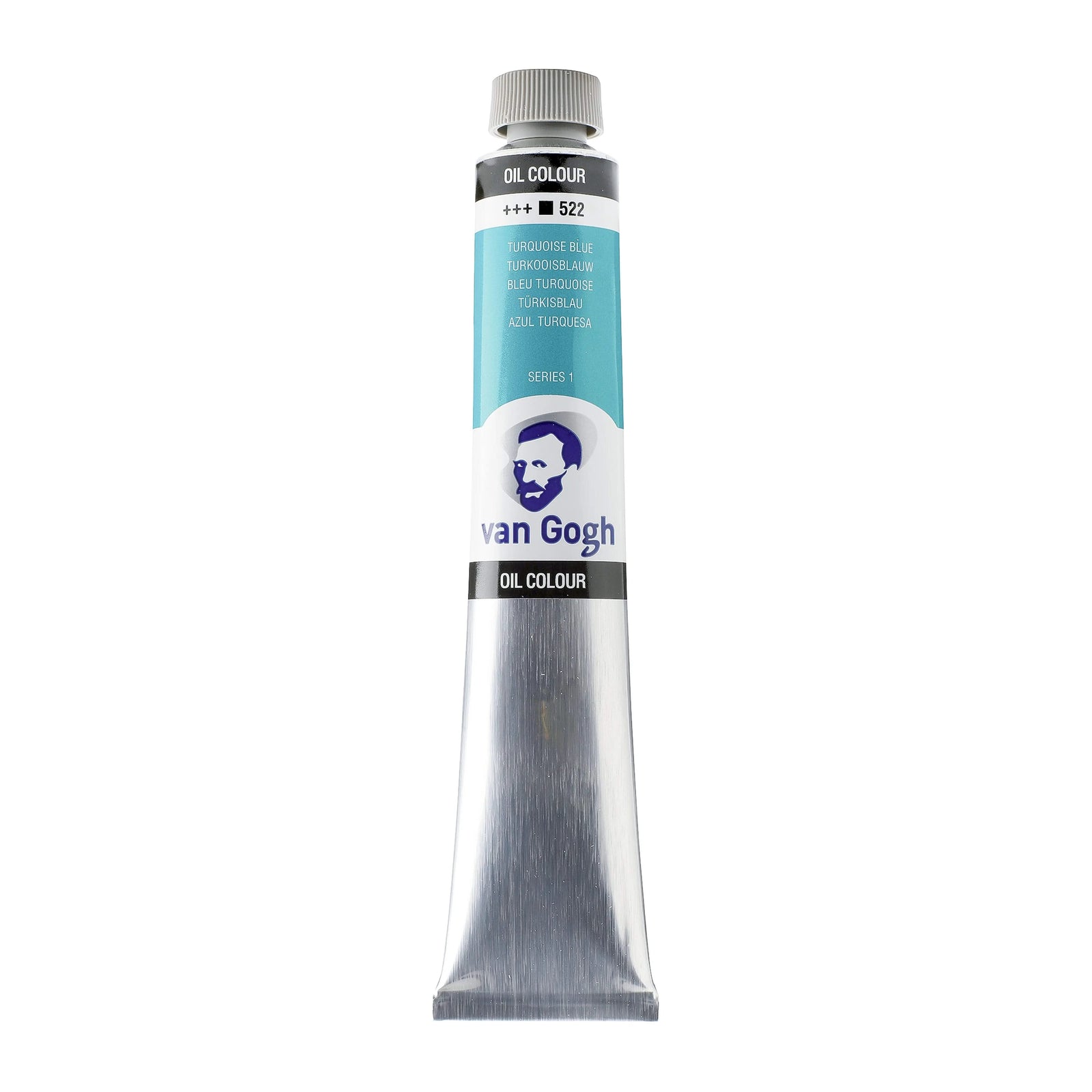 Van Gogh Ölfarbe Tube 20 ml Türkisblau 522 - Kidis Art