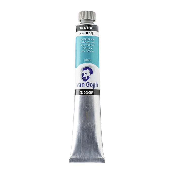 Van Gogh Ölfarbe Tube 20 ml Türkisblau 522 - Kidis Art