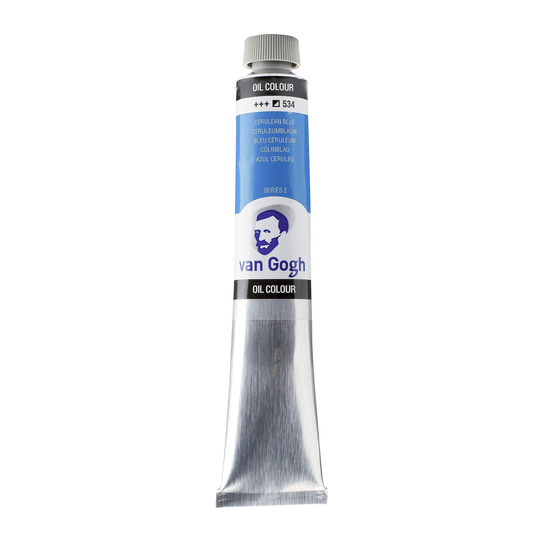 Van Gogh Ölfarbe Tube 60 ml Cölinblau 534 - Kidis Art