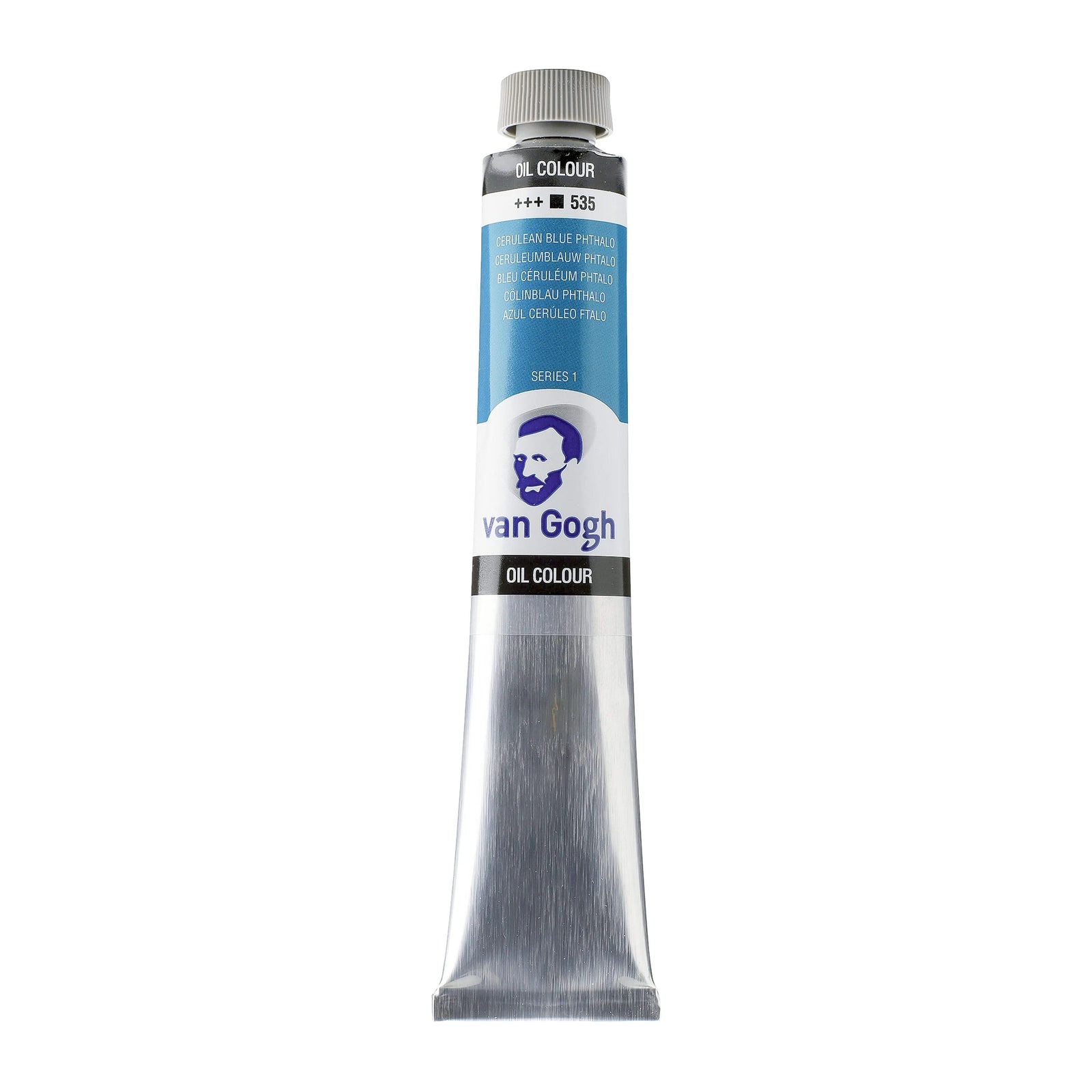 Van Gogh Ölfarbe Tube 200 ml Cölinblau (Phthalo) 535 - Kidis Art