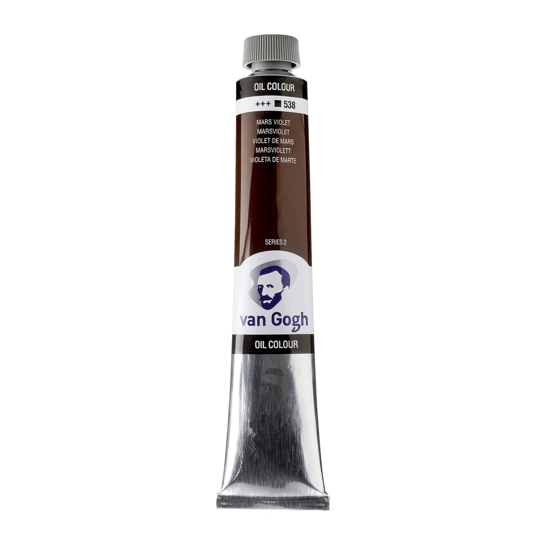 Van Gogh Ölfarbe Tube 60 ml Marsviolett 538 - Kidis Art