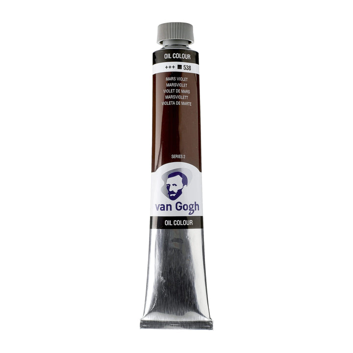 Van Gogh Ölfarbe Tube 60 ml Marsviolett 538 - Kidis Art