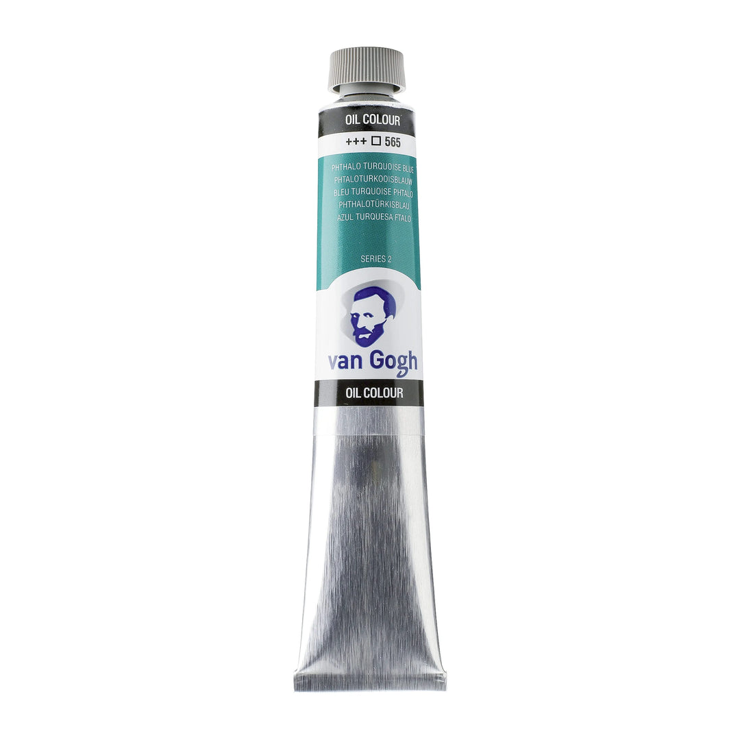 Van Gogh Ölfarbe Tube 60 ml Phthalotürkisblau 565 - Kidis Art