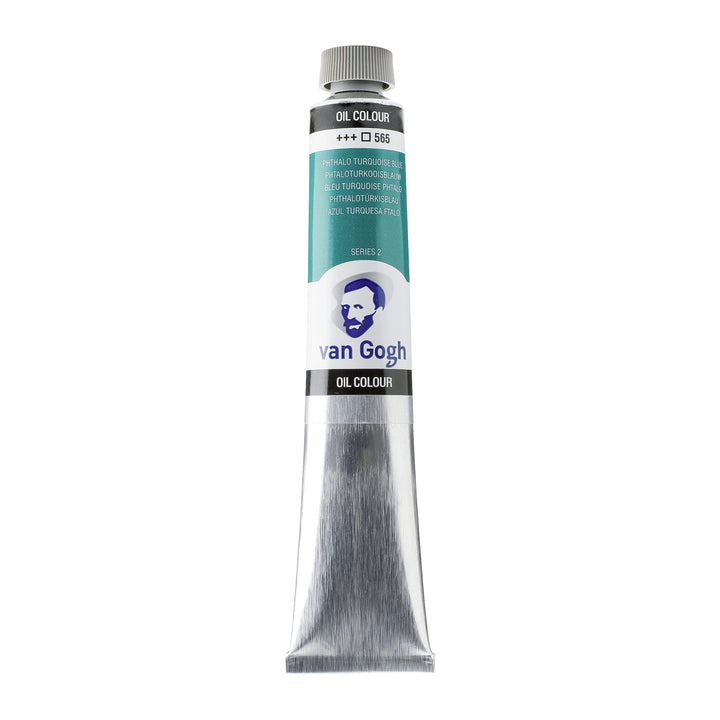 Van Gogh Ölfarbe Tube 60 ml Phthalotürkisblau 565 - Kidis Art