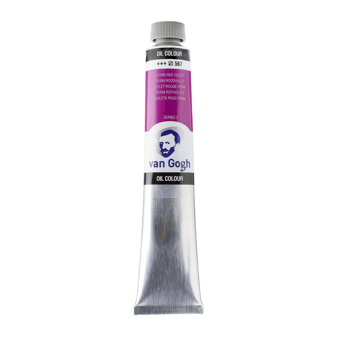 Van Gogh Ölfarbe Tube 60 ml Permanentrotviolett 567 - Kidis Art