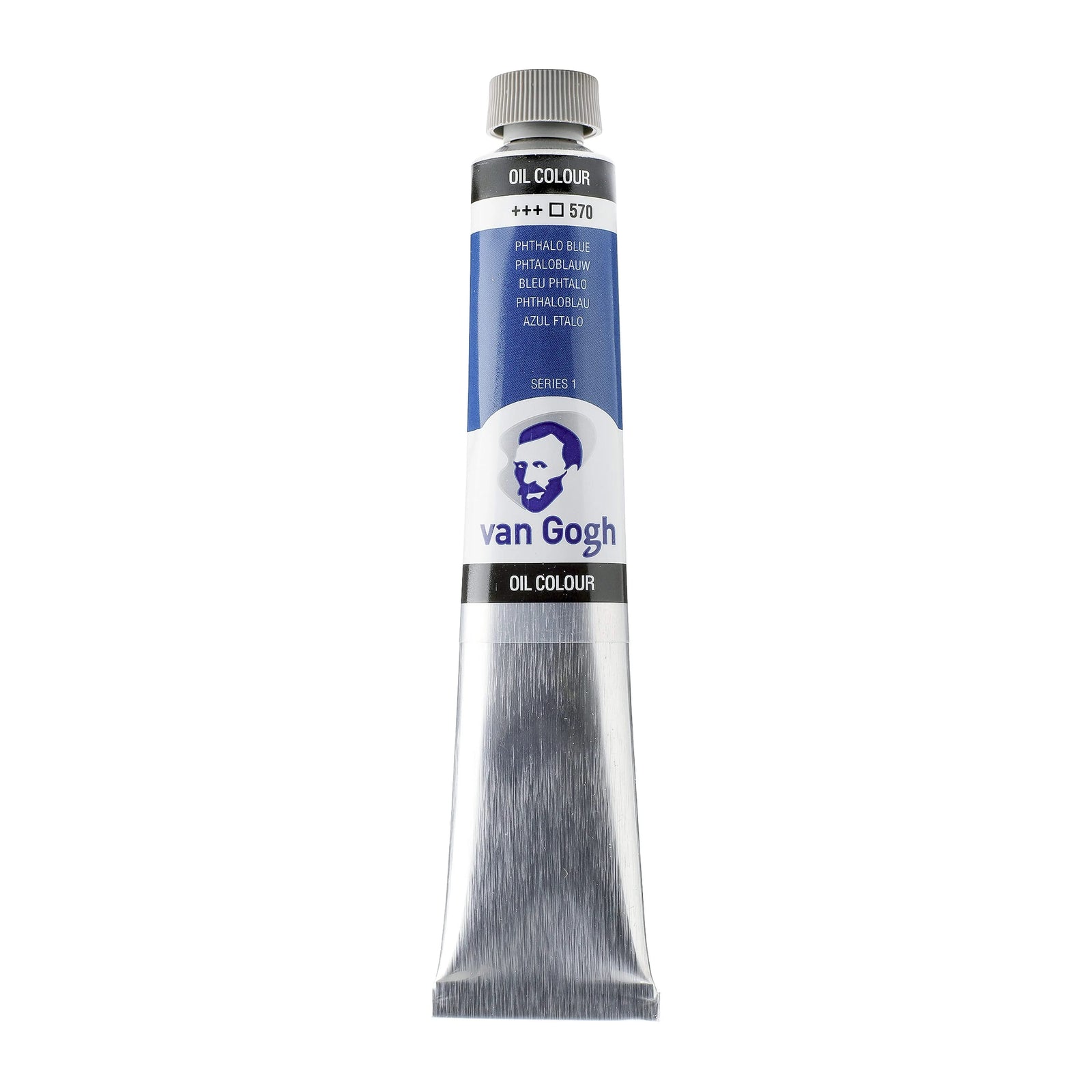 Van Gogh Ölfarbe Tube 20 ml Phthaloblau (Primär) 570 - Kidis Art