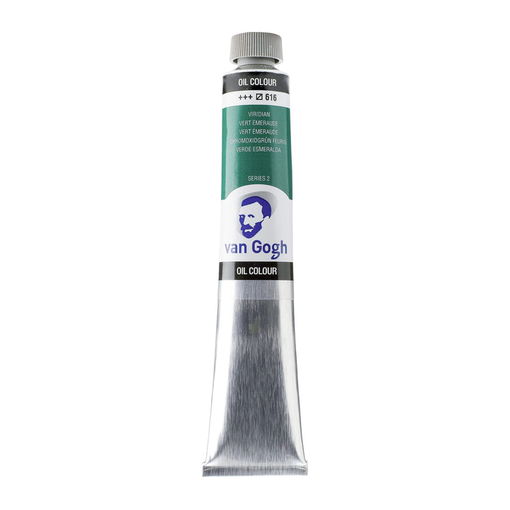 Van Gogh Ölfarbe Tube 60 ml Chromoxidgrün Feurig 616 - Kidis Art