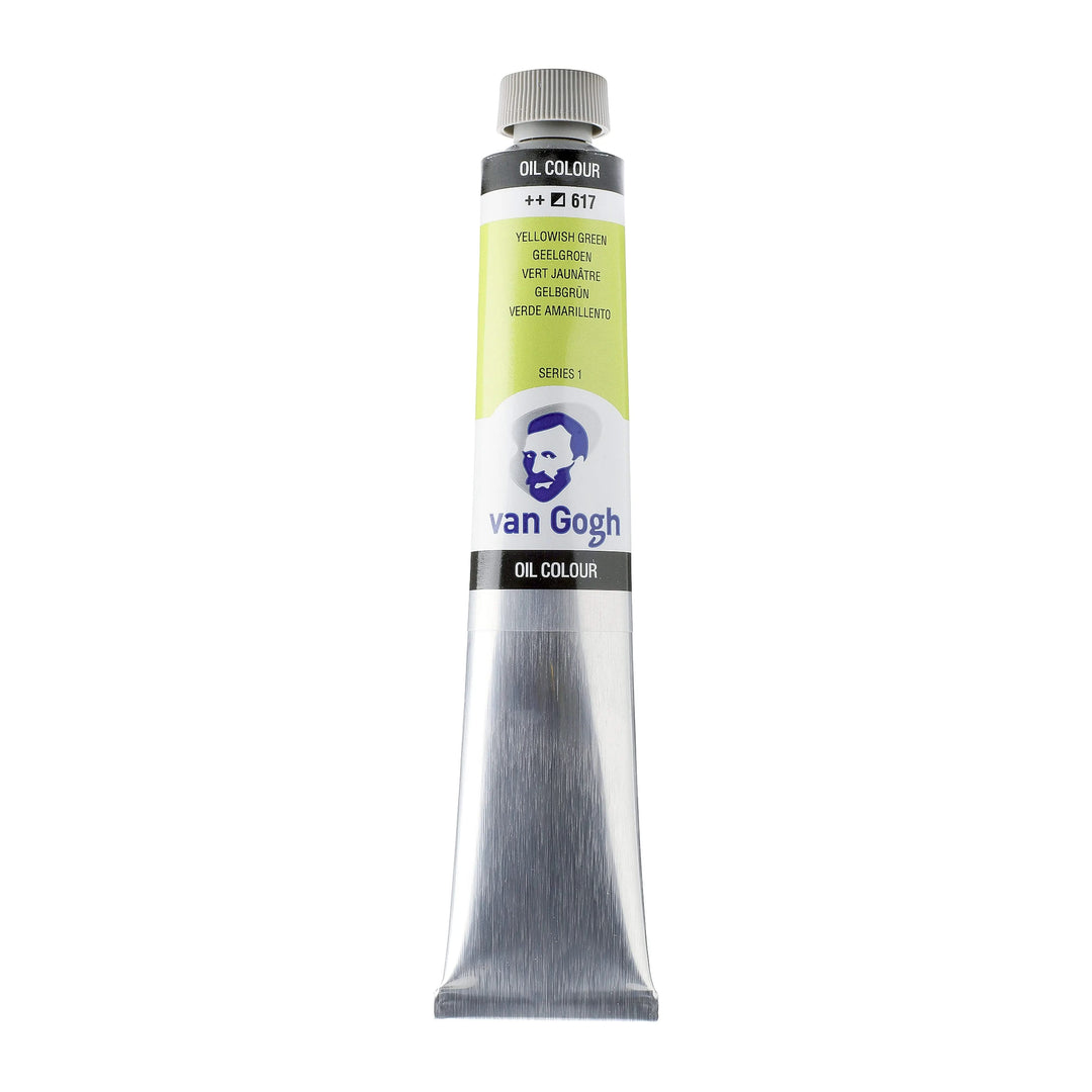 Van Gogh Ölfarbe Tube 200 ml Gelbgrün 617 - Kidis Art