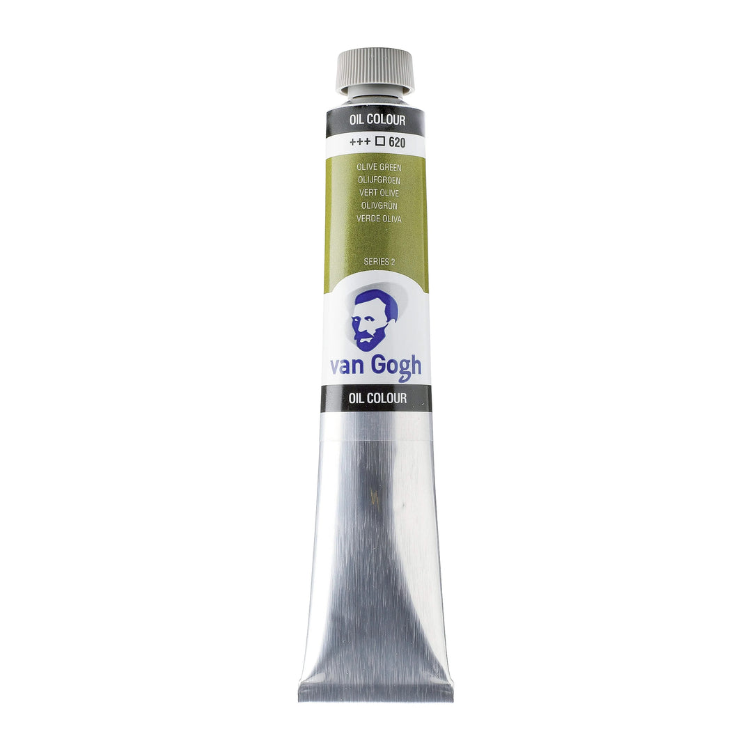 Van Gogh Ölfarbe Tube 60 ml Olivgrün 620 - Kidis Art