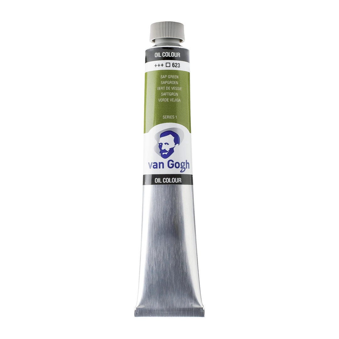 Van Gogh Ölfarbe Tube 200 ml Saftgrün 623 - Kidis Art