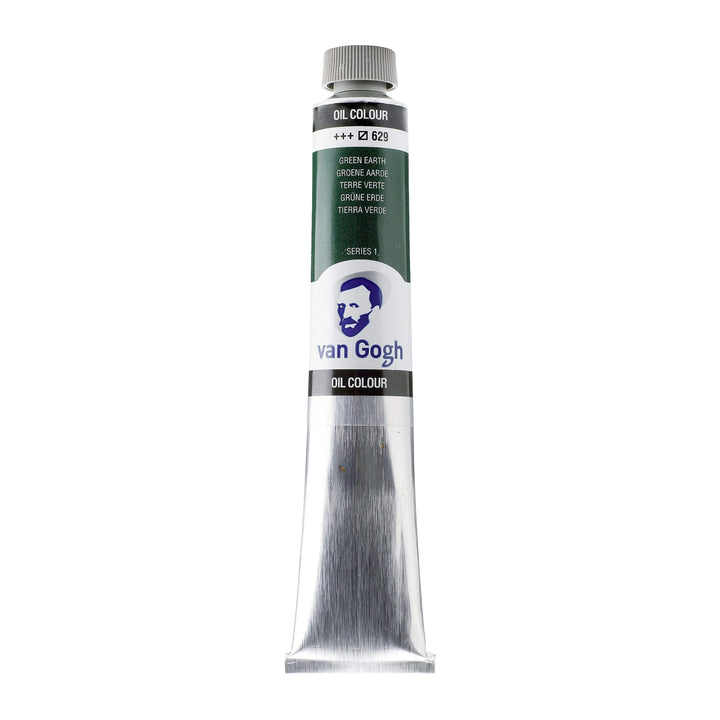 Van Gogh Ölfarbe Tube 200 ml Grüne Erde 629 - Kidis Art