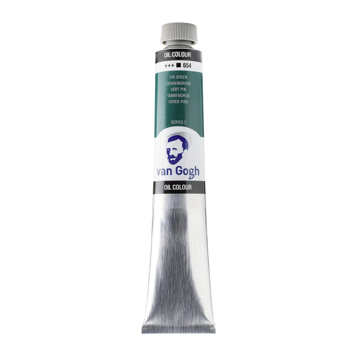 Van Gogh Ölfarbe Tube 20 ml Tannengrün 654 - Kidis Art