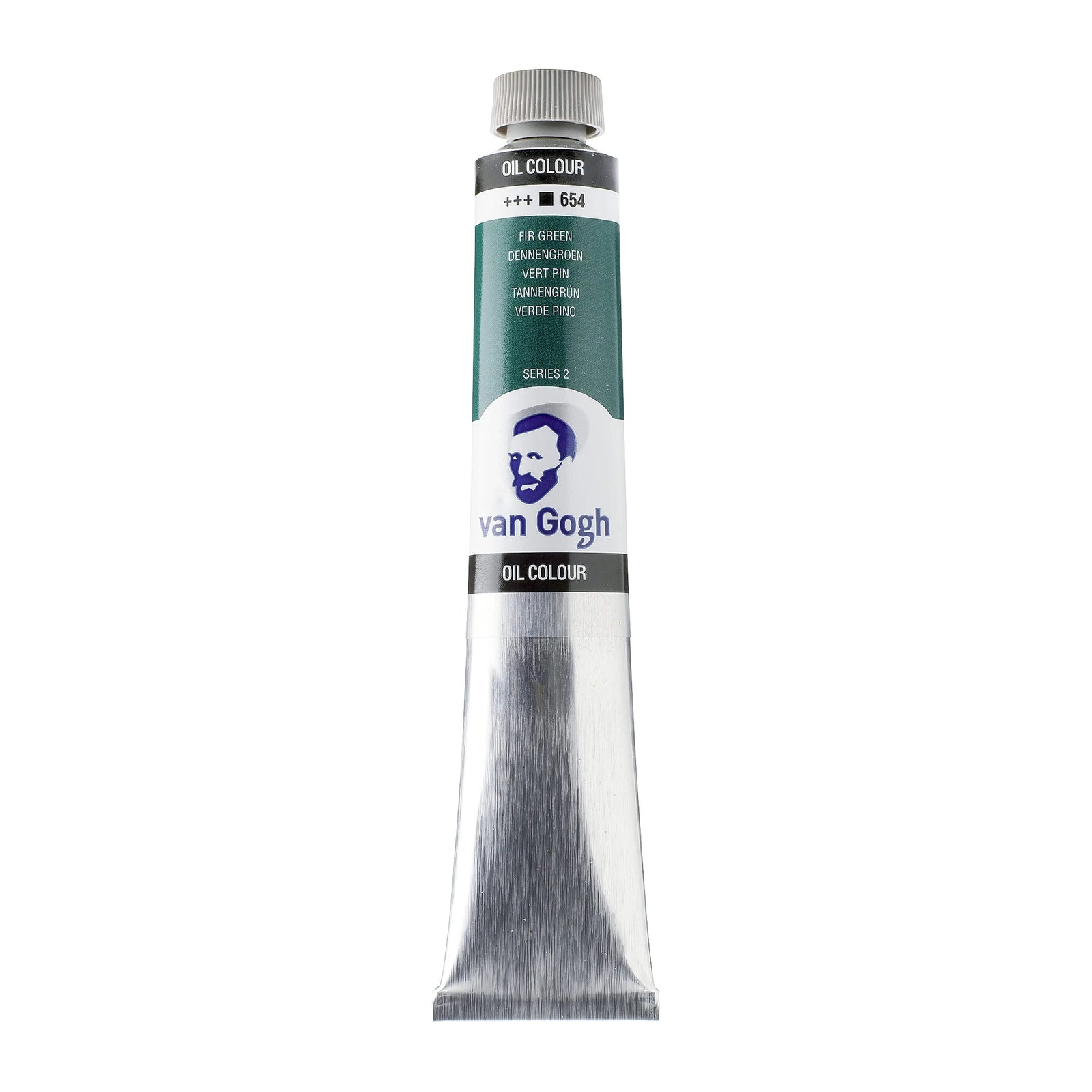 Van Gogh Ölfarbe Tube 60 ml Tannengrün 654 - Kidis Art