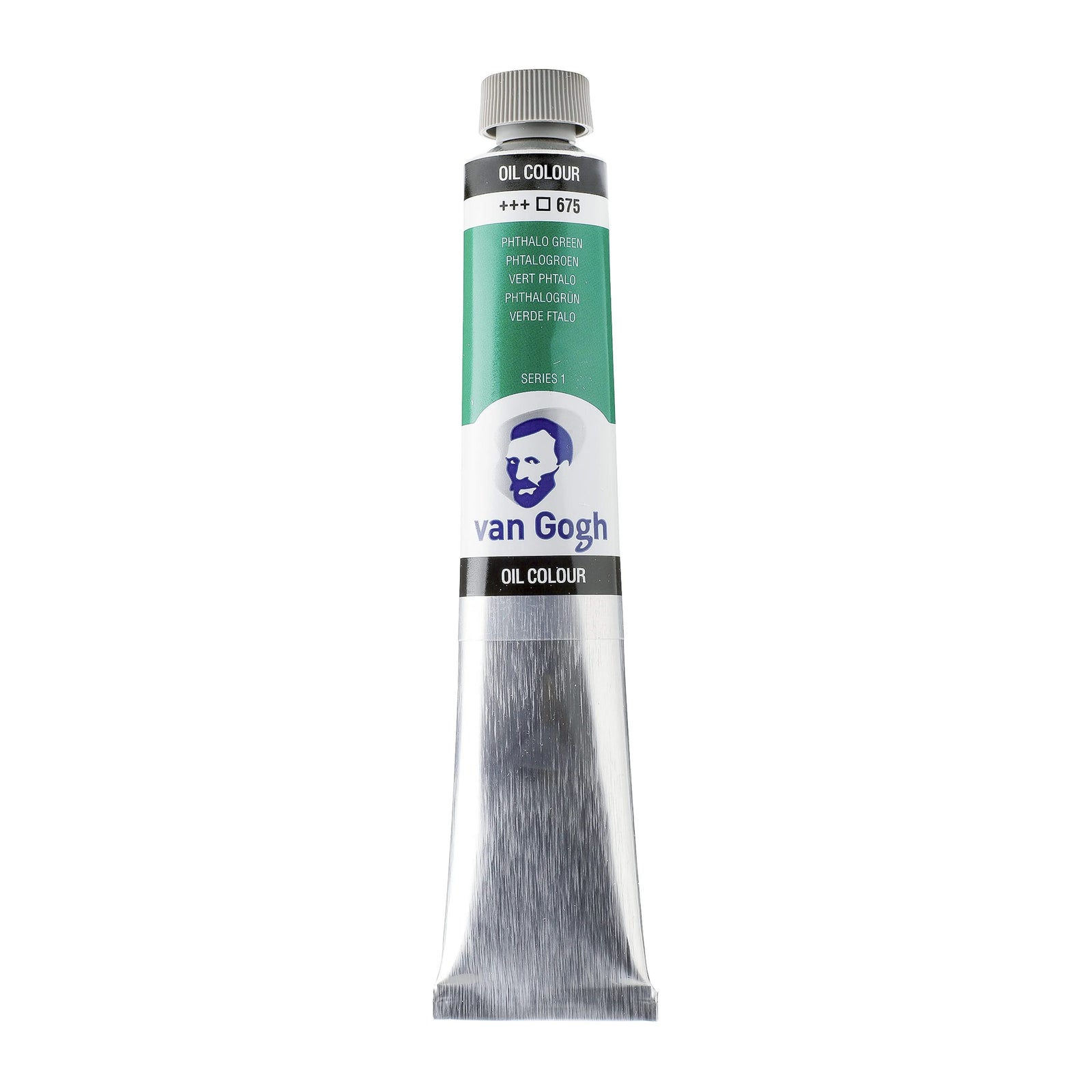 Van Gogh Ölfarbe Tube 200 ml Phthalogrün 675 - Kidis Art