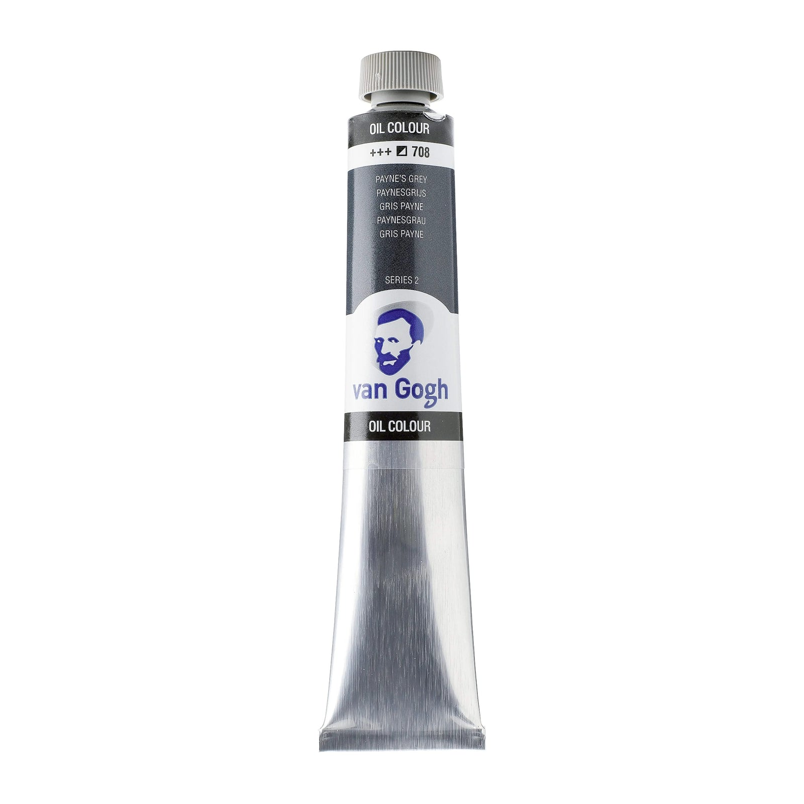 Van Gogh Ölfarbe Tube 20 ml Paynegrau 708 - Kidis Art