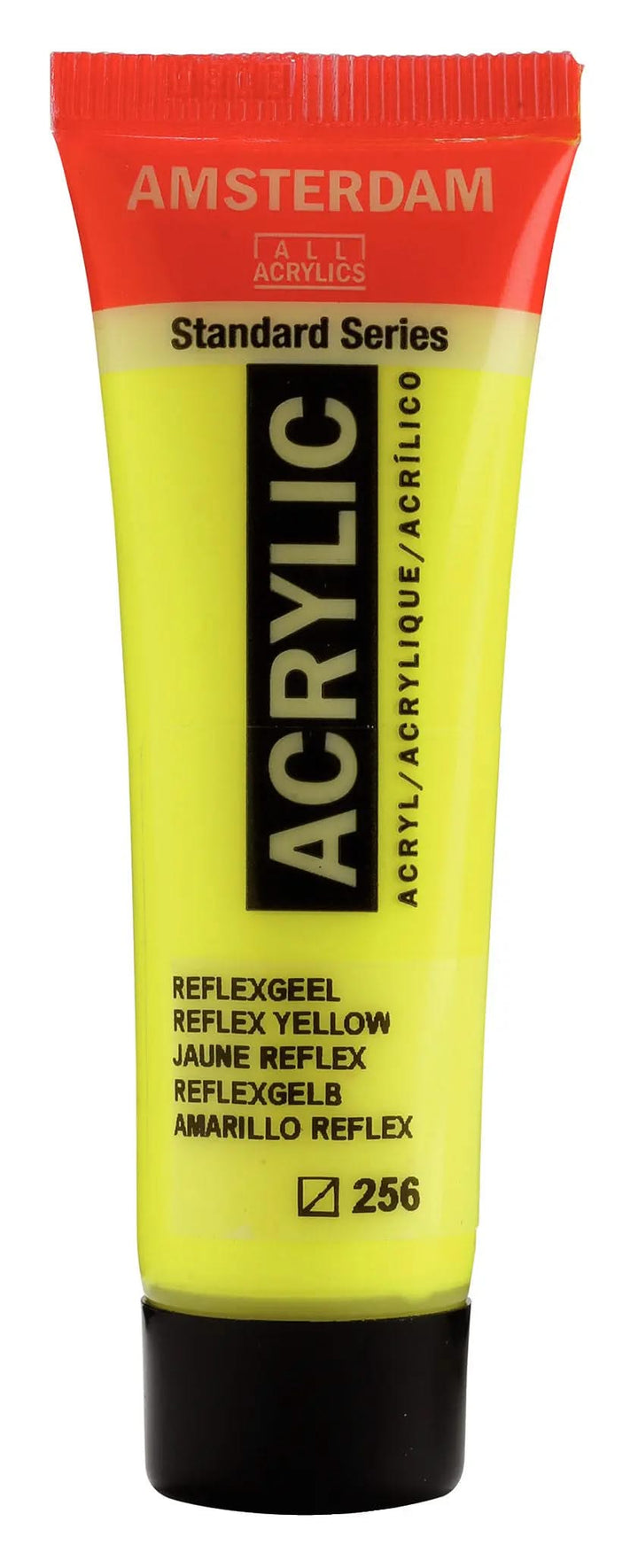 Amsterdam Standard Series Acrylfarbe Tube 20 ml Reflexgelb 256 - Kidis Art